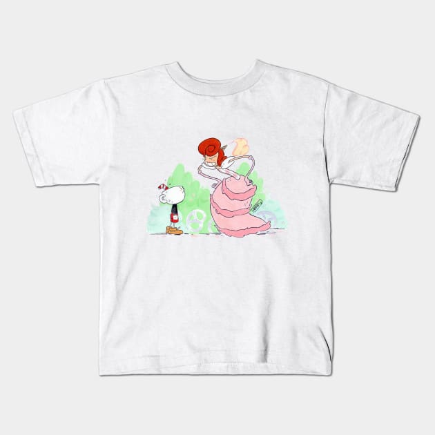 Baroness Von Bon Bon Kids T-Shirt by AgnyInnocente